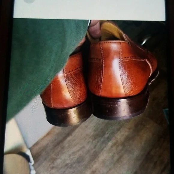 Vero Cuoio Brown Oxfords with Vintage Patina Very Unique Size 9.5 Great Shape. Vero Cuoio Brown Oxfords with Vintage Patina Very Unique  main image 3